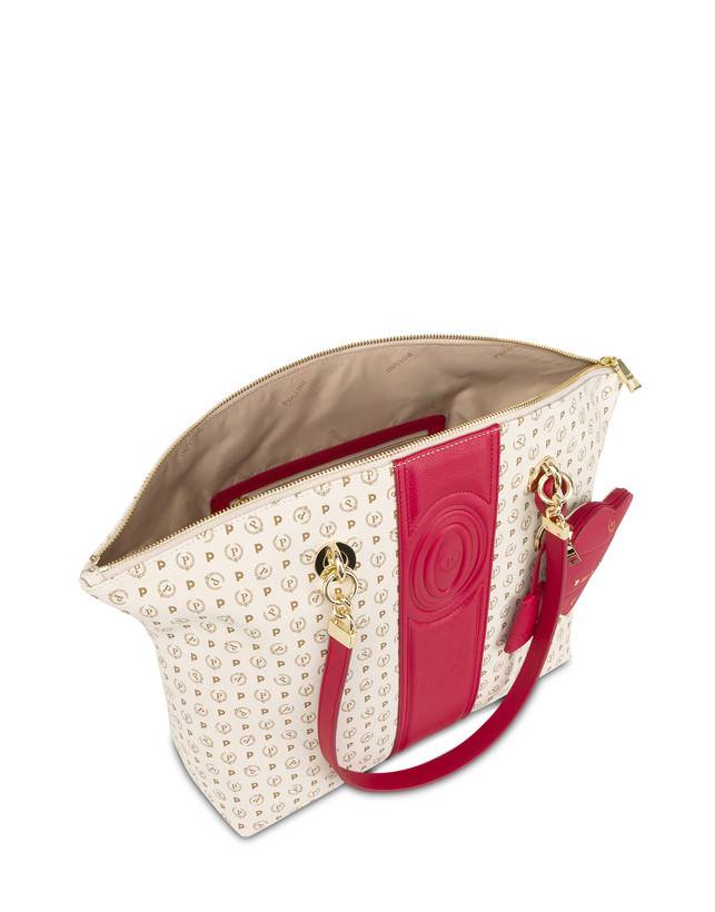 Pollini Tote Bag Heritage 70th Anniversary Avorio/rosso
