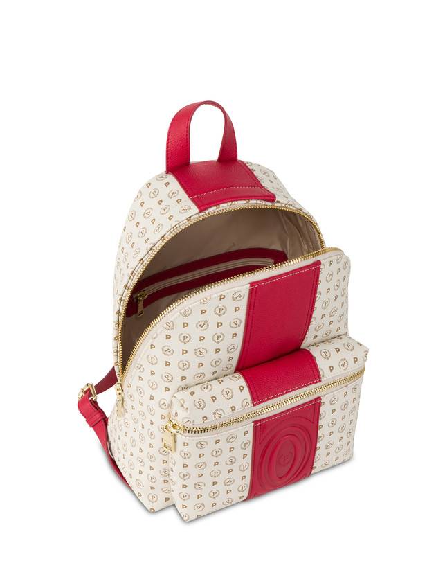 Pollini Zaino Heritage 70th Anniversary Avorio/rosso