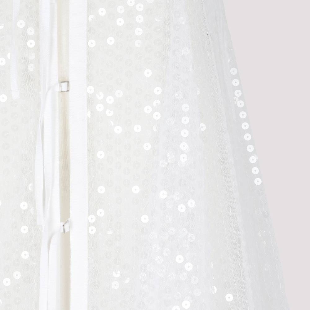 JACQUEMUS  Abito A-Line In Pizzo Bianco Dentelle Di Jacquemus