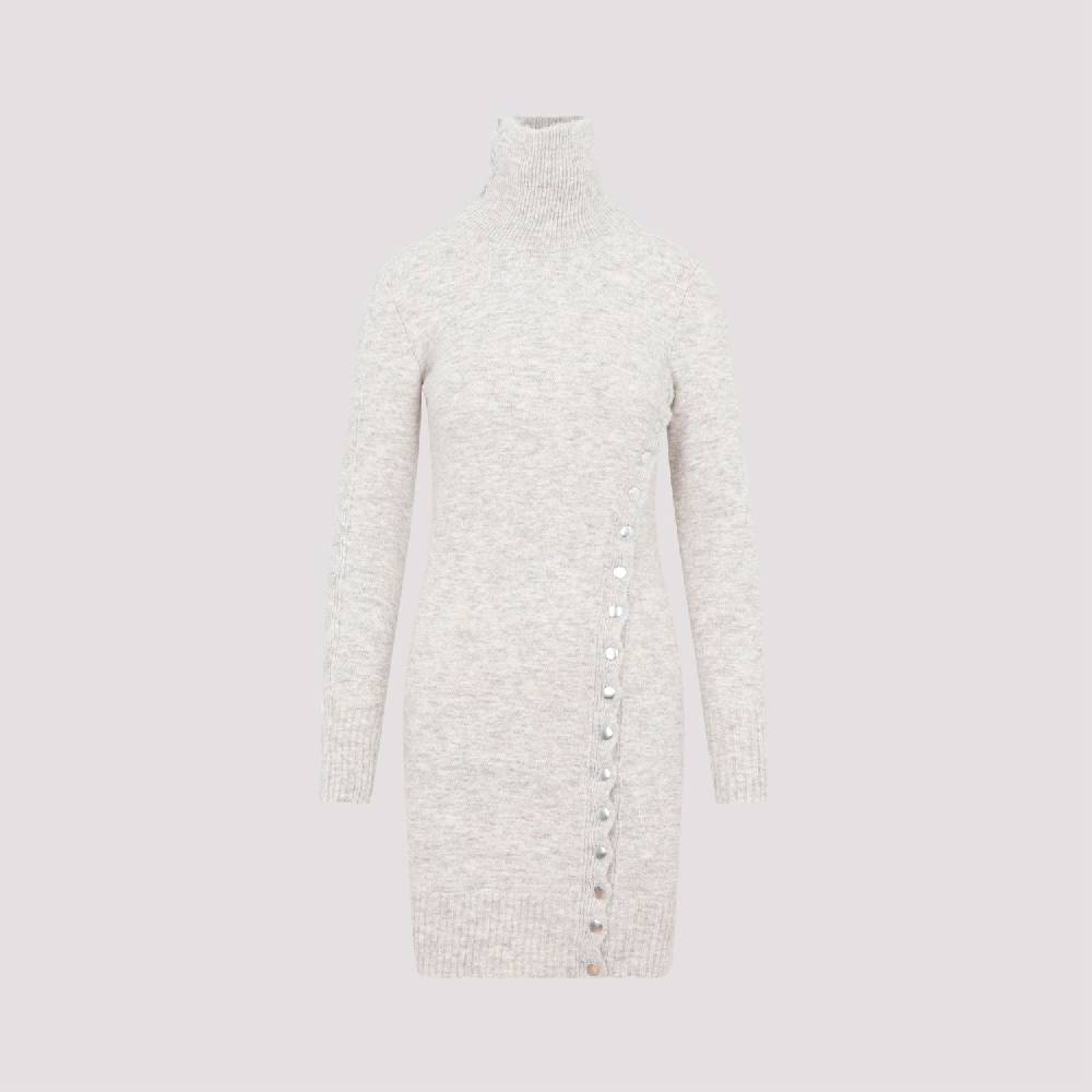 ISABEL MARANT  Abito Marina Beige Misto Lana ISABEL MARANT