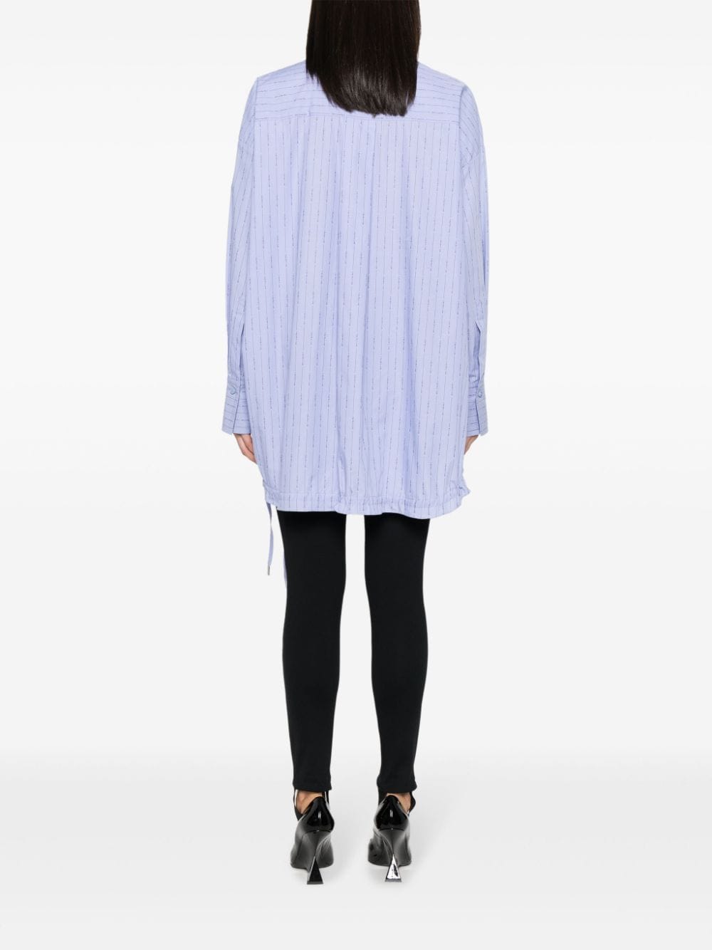 ATTICO  Camicia Attico Blu In Cotone Da Donna