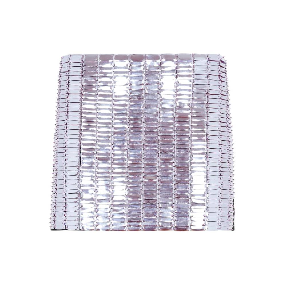 ATTICO  Minigonna Attico con Paillettes Rosa & Viola