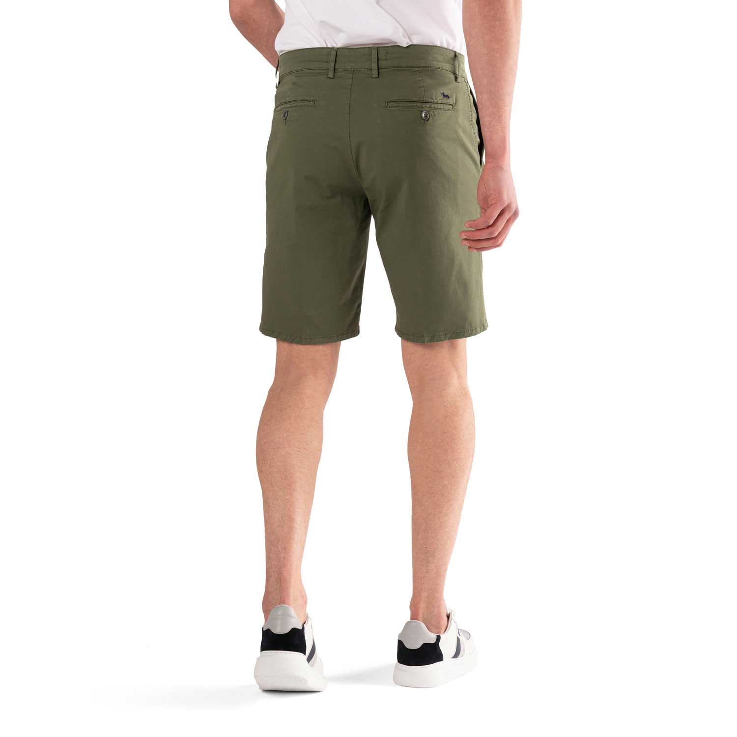 HARMONT & BLAINE  Bermuda Stretch Verde Cotone Da Uomo Harmont & Blaine