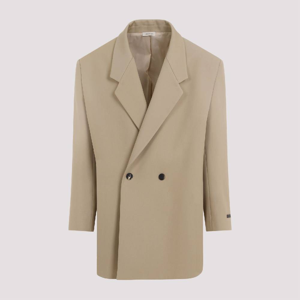 FEAR OF GOD  Blazer Beige In Lana E Cotone Fear Of God | Giacche Uomo