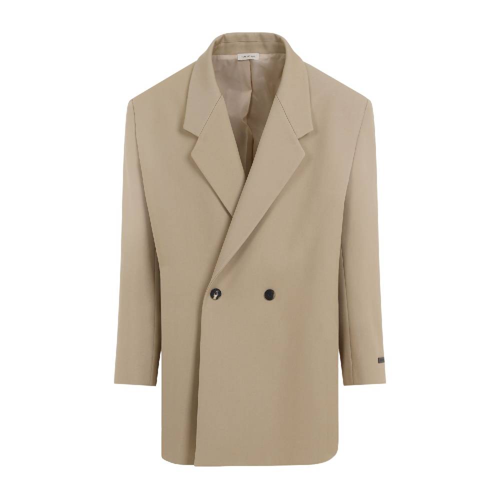 FEAR OF GOD  Blazer Beige in Lana e Cotone Fear of God | Giacche Uomo
