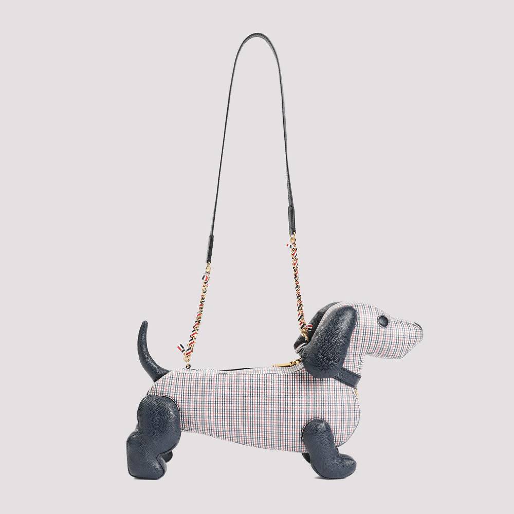 THOM BROWNE  Borsa A Mano Hector In Pelle Multicolore Di Thom Browne