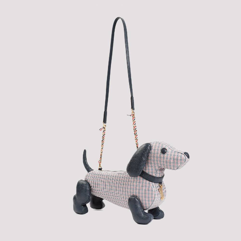 THOM BROWNE  Borsa A Mano Hector In Pelle Multicolore Di Thom Browne