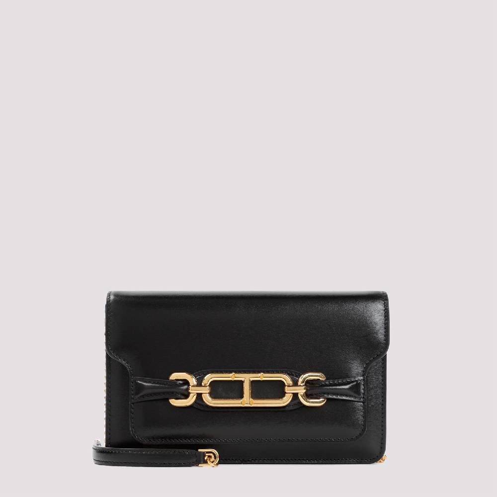 TOM FORD  Borsa A Mano Tom Ford Whitney In Pelle Di Vitello Nera