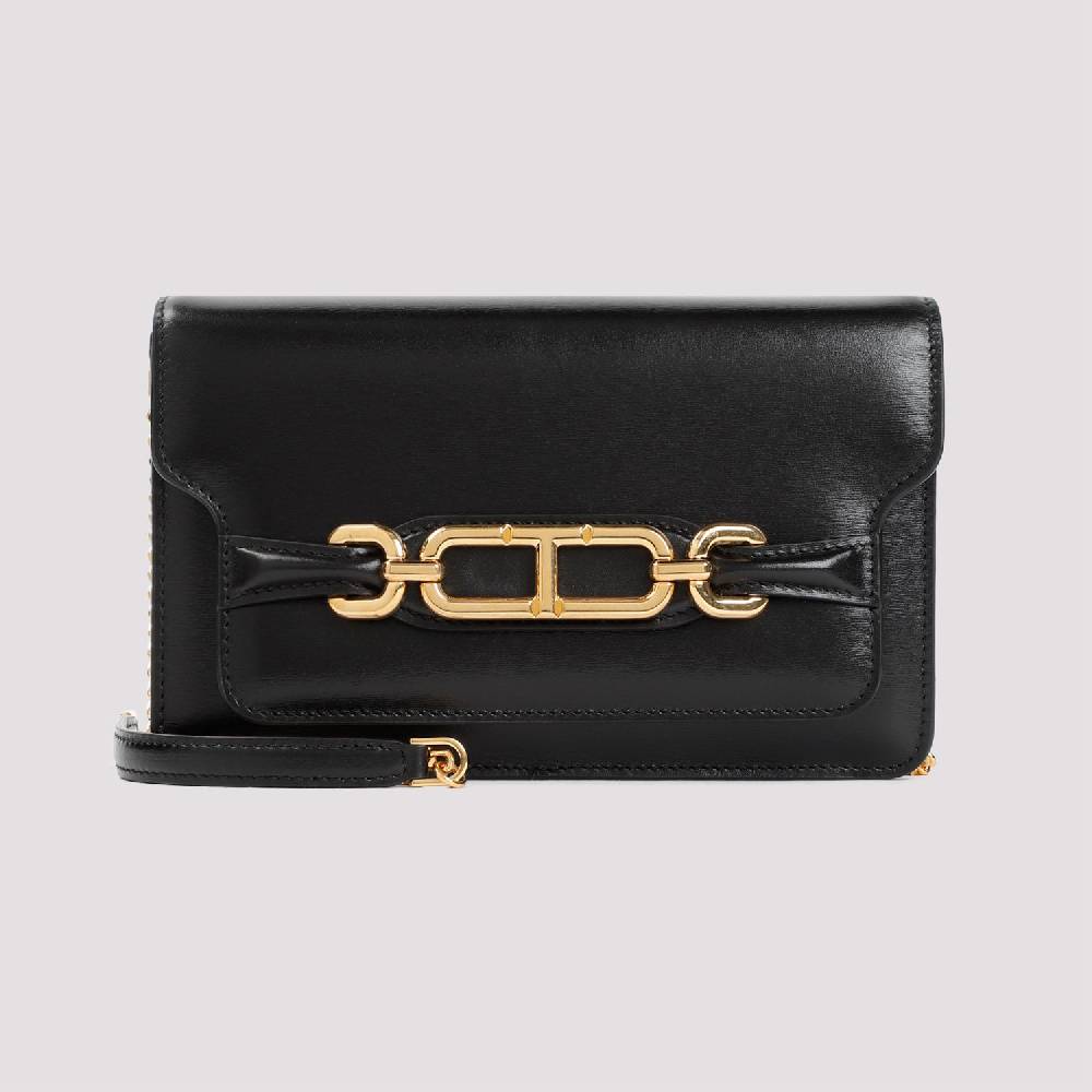 TOM FORD  Borsa A Mano Tom Ford Whitney In Pelle Di Vitello Nera