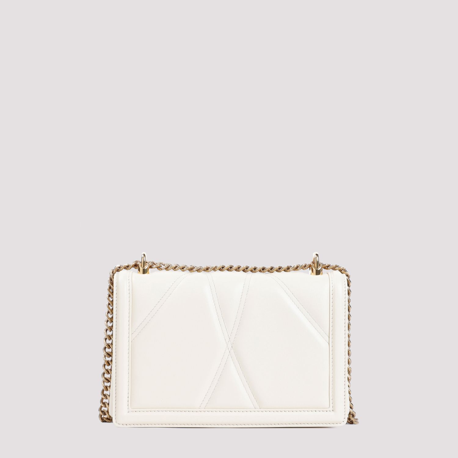 DOLCE & GABBANA  Borsa A Spalla Devotion Dolce & Gabbana In Pelle Color Nude