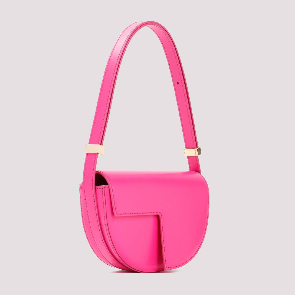 PATOU  Borsa A Spalla In Pelle Fucsia PATOU Le Petit
