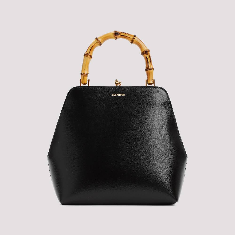 JIL SANDER  Borsa A Spalla Piccola Jil Sander Goji Nera In Pelle