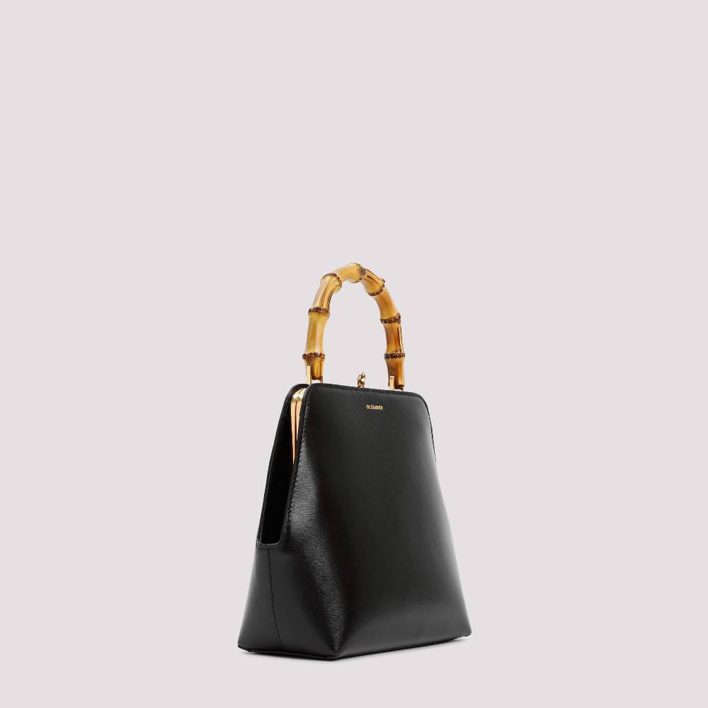 JIL SANDER  Borsa A Spalla Piccola Jil Sander Goji Nera In Pelle