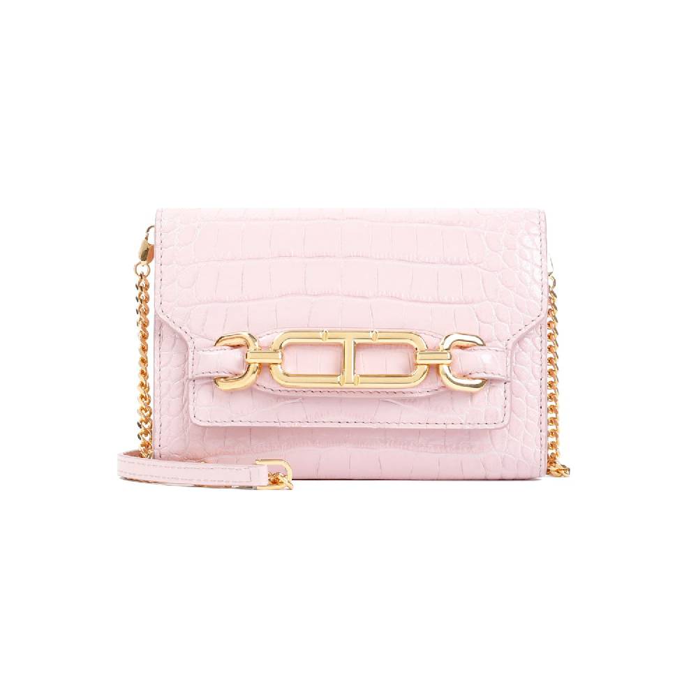 TOM FORD  Borsa da Donna in Pelle Coccodrillo Rosa Tom Ford