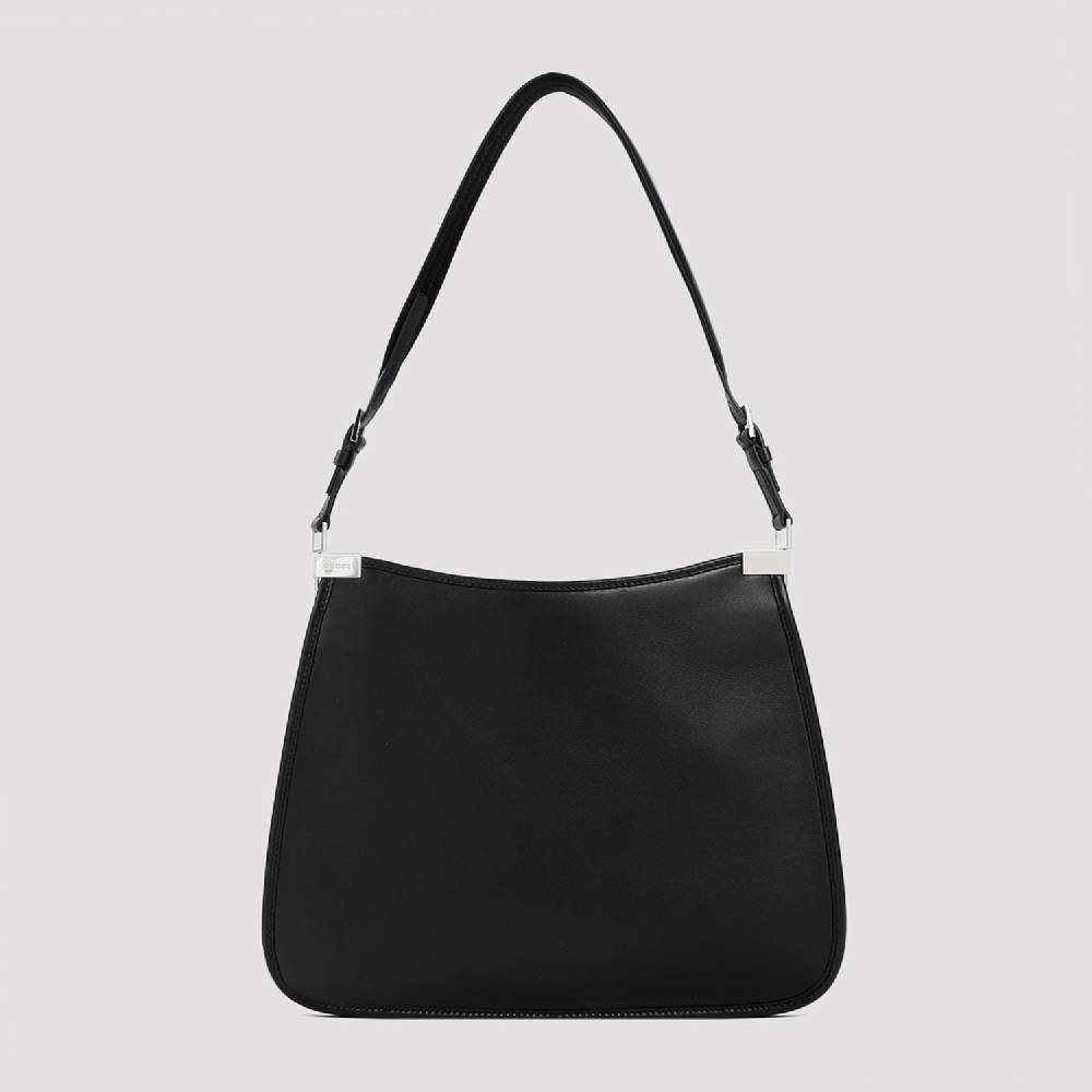 GUCCI  Borsa GUCCI In Pelle Nappa Nera Con Accessori Argentati