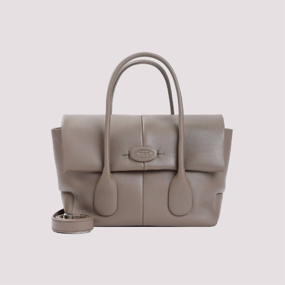 TOD'S  Borsa TOD'S In Pelle Di Vitello Grigia 36x22x16cm