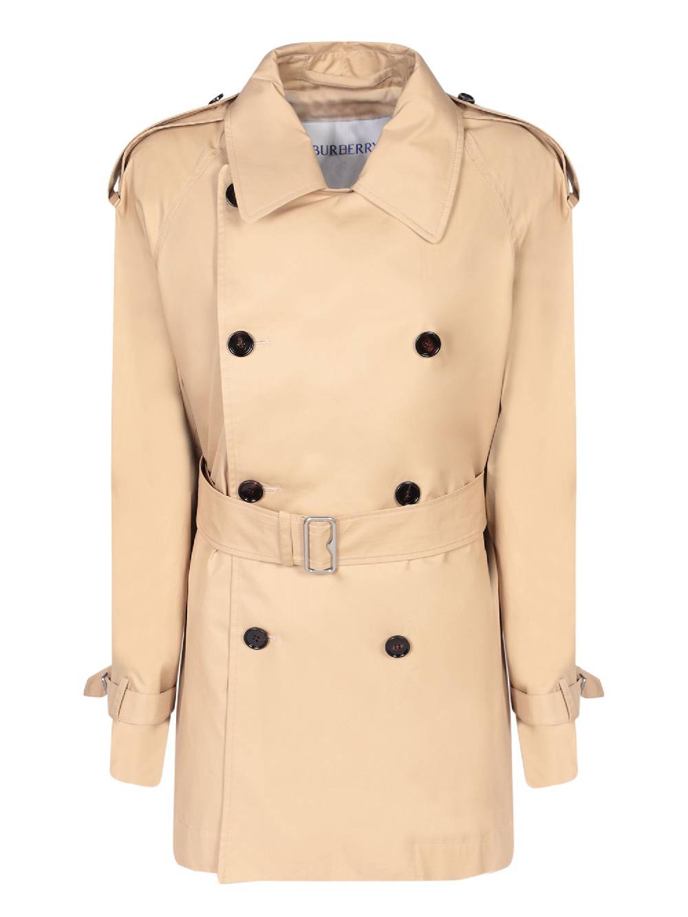 BURBERRY  Trench di Cotone Beige Burberry per Donna