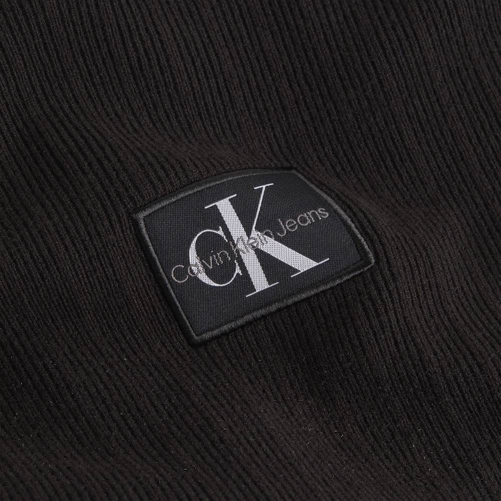 CALVIN KLEIN  T-Shirt Nera Aderente Calvin Klein