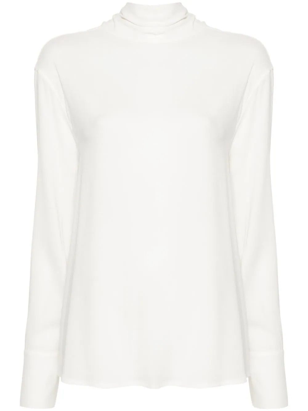 FABIANA FILIPPI  Camicetta Bianca da Donna in Misto Viscosa Fabiana Filippi