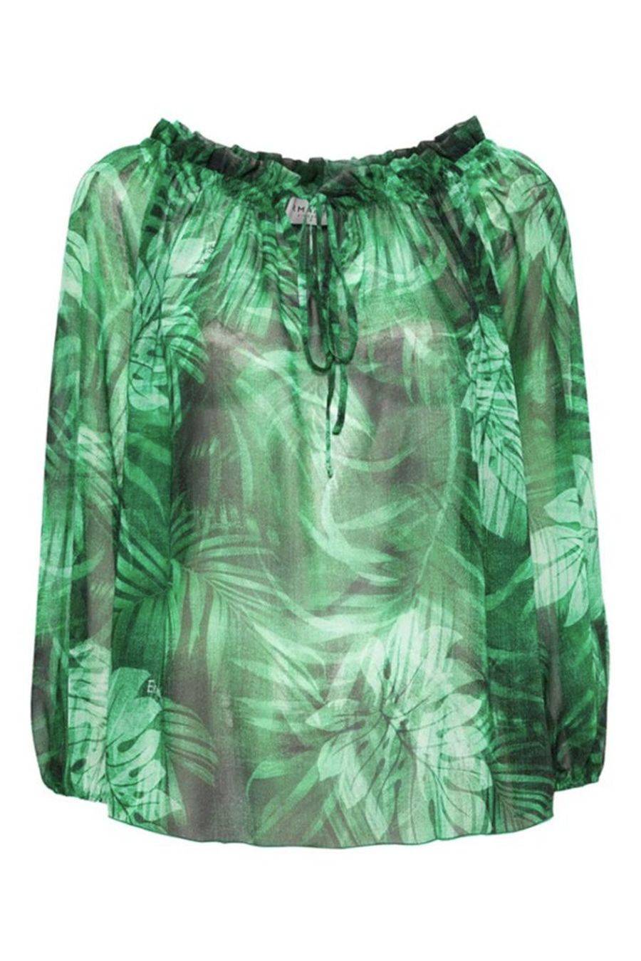 ERMANNO SCERVINO  Camicetta Verde in Poliestere Ermanno Scervino da Donna