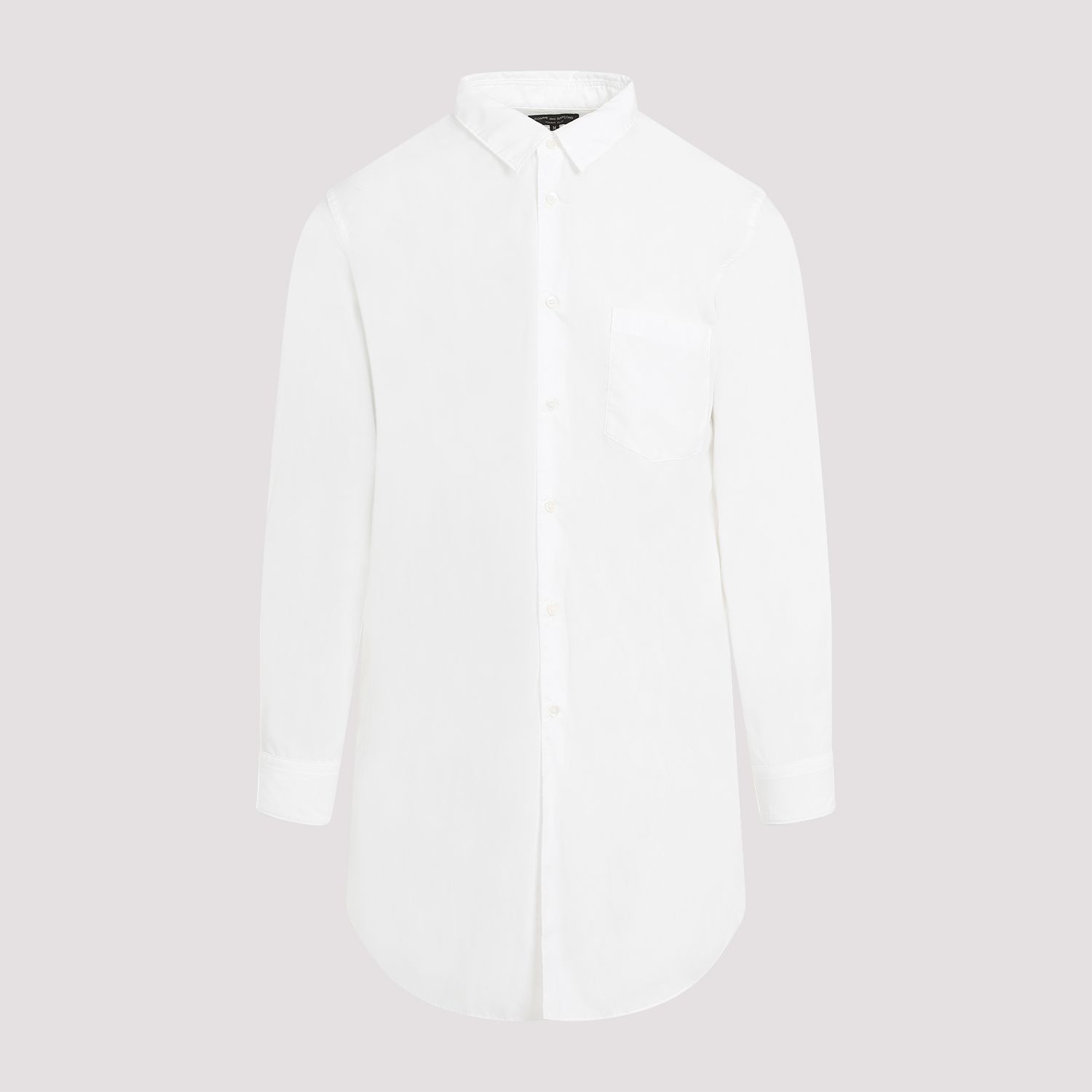COMME DES GARÇONS  Camicia Bianca Classica In Cotone Comme Des Garçons Uomo