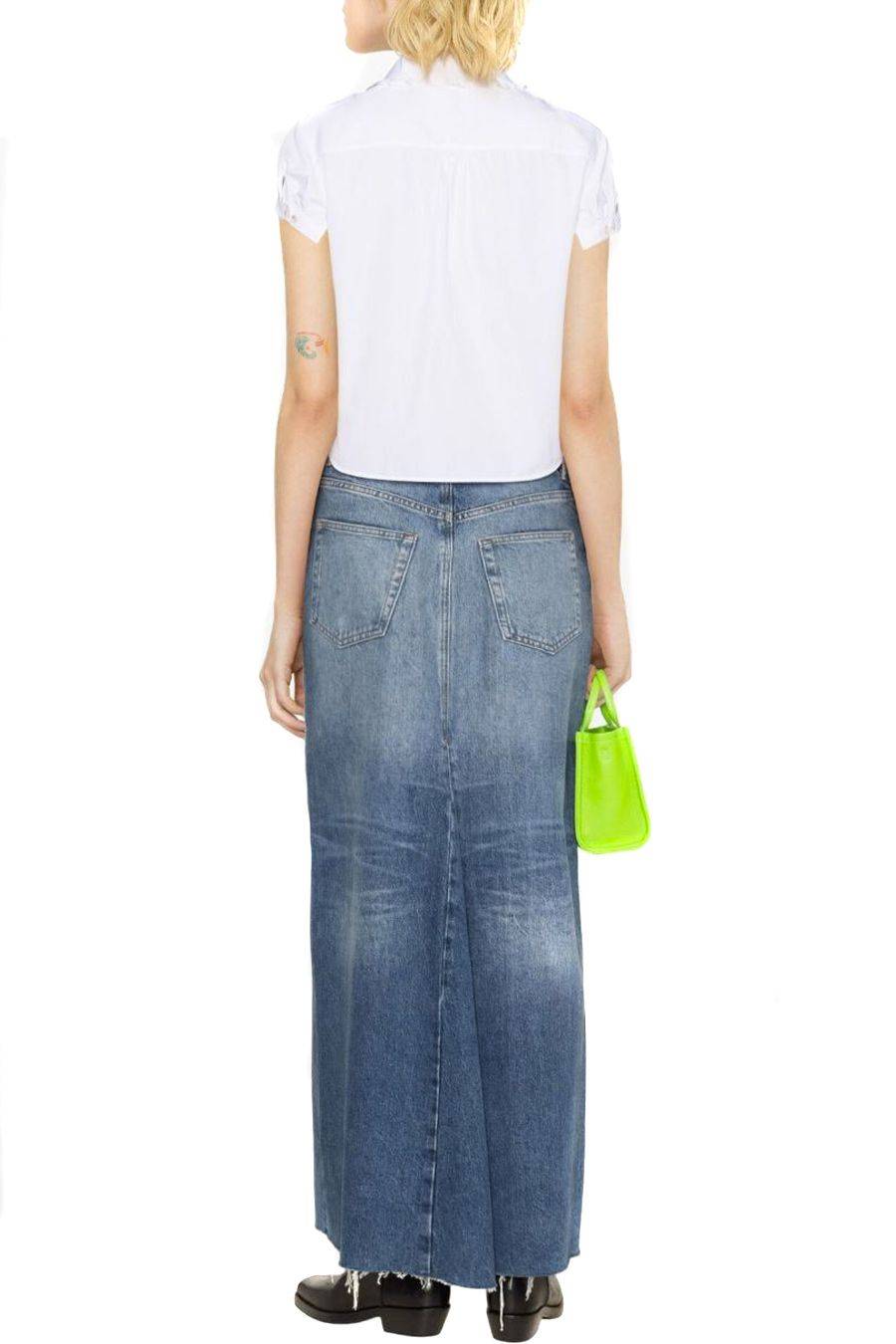 DSQUARED2  Camicia Bianca In Cotone DSQUARED2 Da Donna - S75DL0874