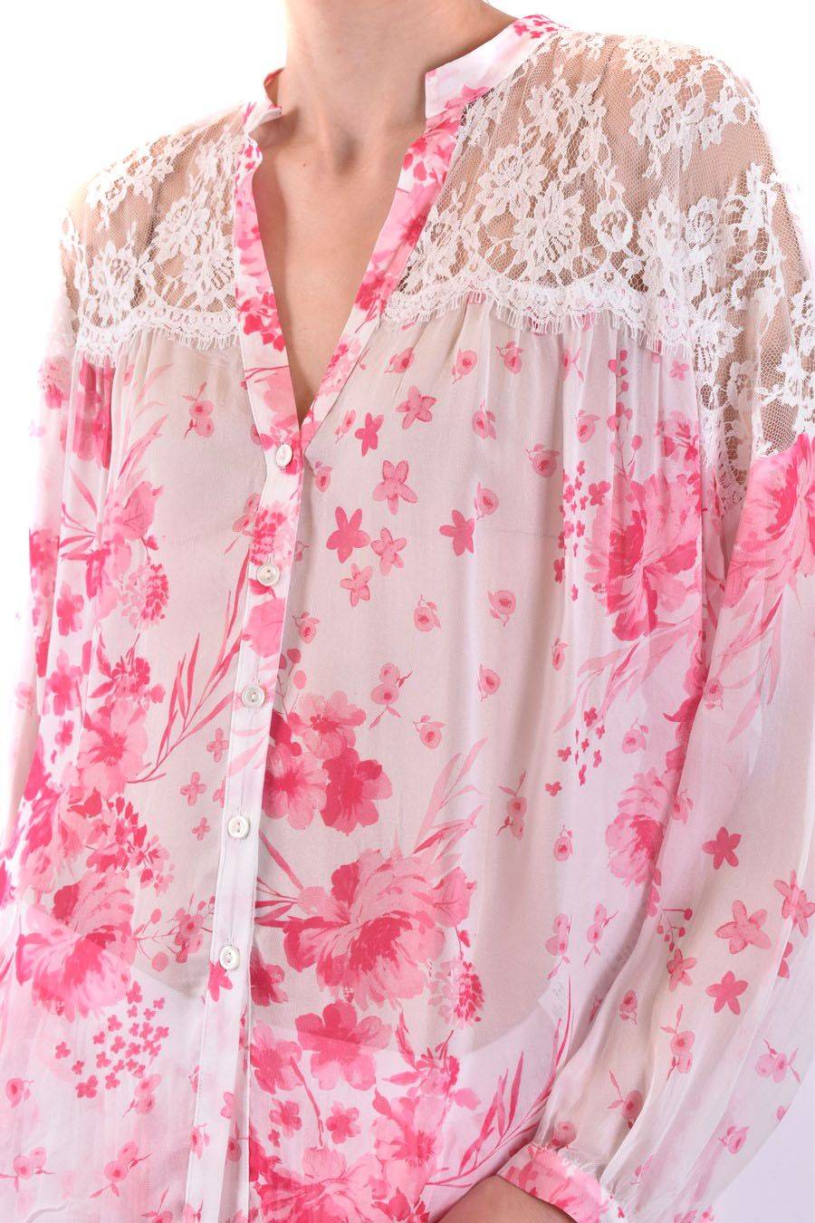 ERMANNO SCERVINO  Camicia Bianca In Viscosa Da Donna Ermanno Scervino