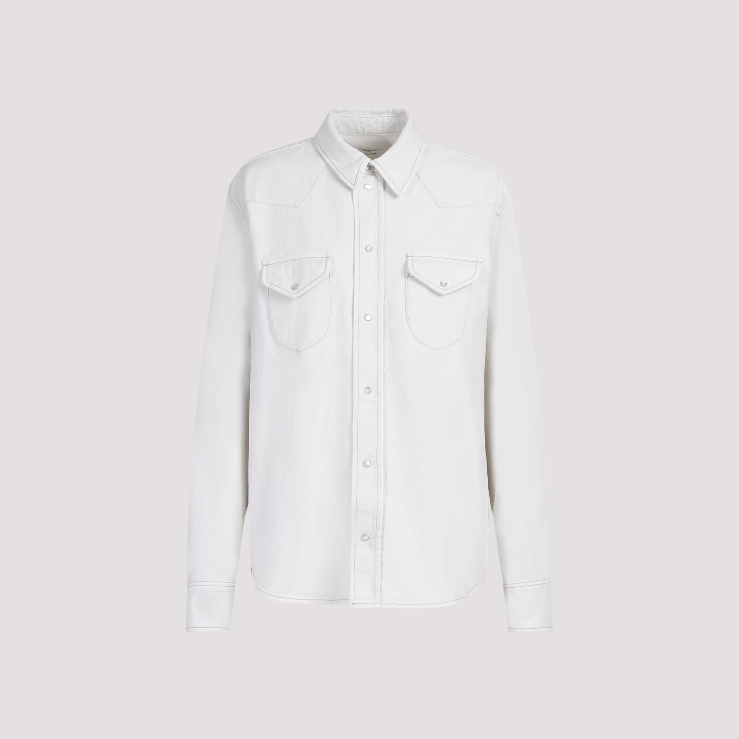 BALLY  Camicia Classica Da Donna BALLY In Cotone Color Osso