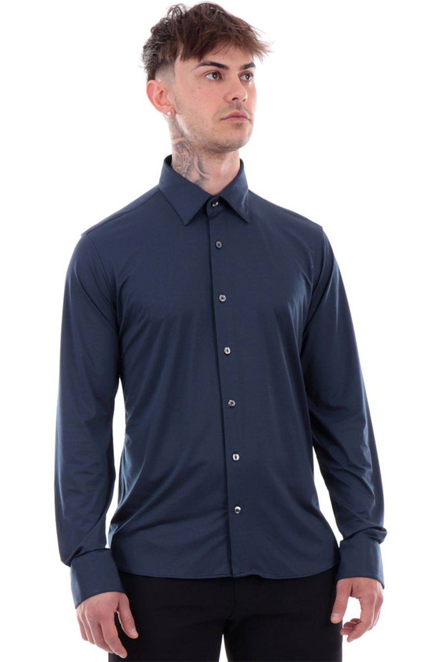 RRD - ROBERTO RICCI DESIGNS  Camicia Cotone Multicolor Uomo RRD Roberto Ricci