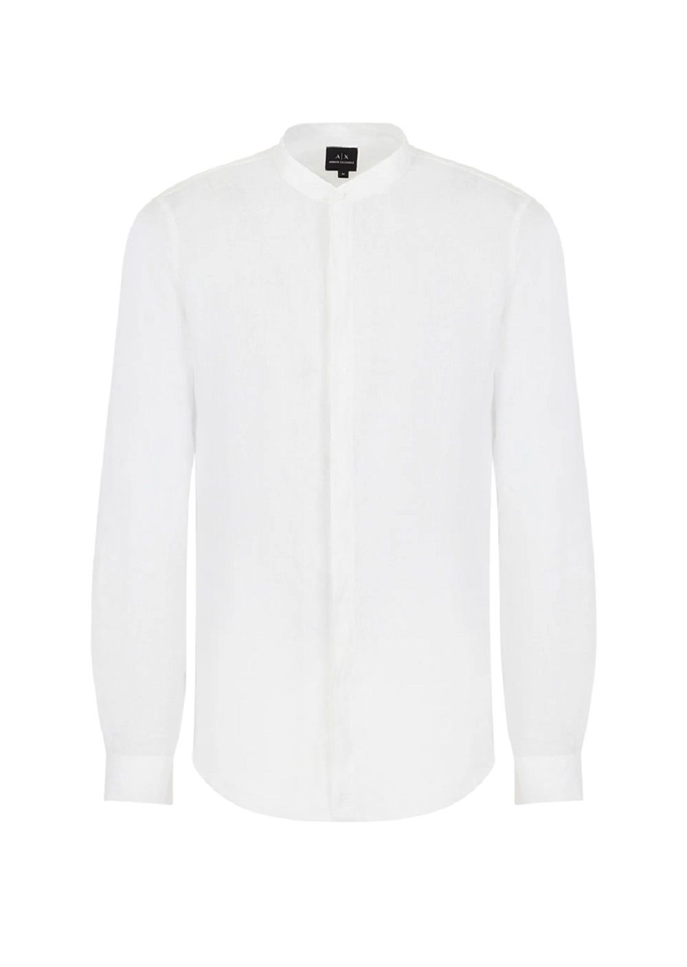 ARMANI EXCHANGE  Camicia di Lino Bianca Uomo Armani Exchange