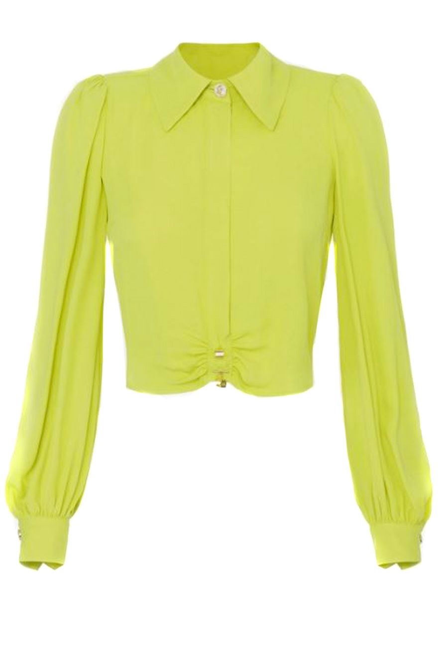 ELISABETTA FRANCHI  Camicia Gialla in Viscosa Elisabetta Franchi Donna