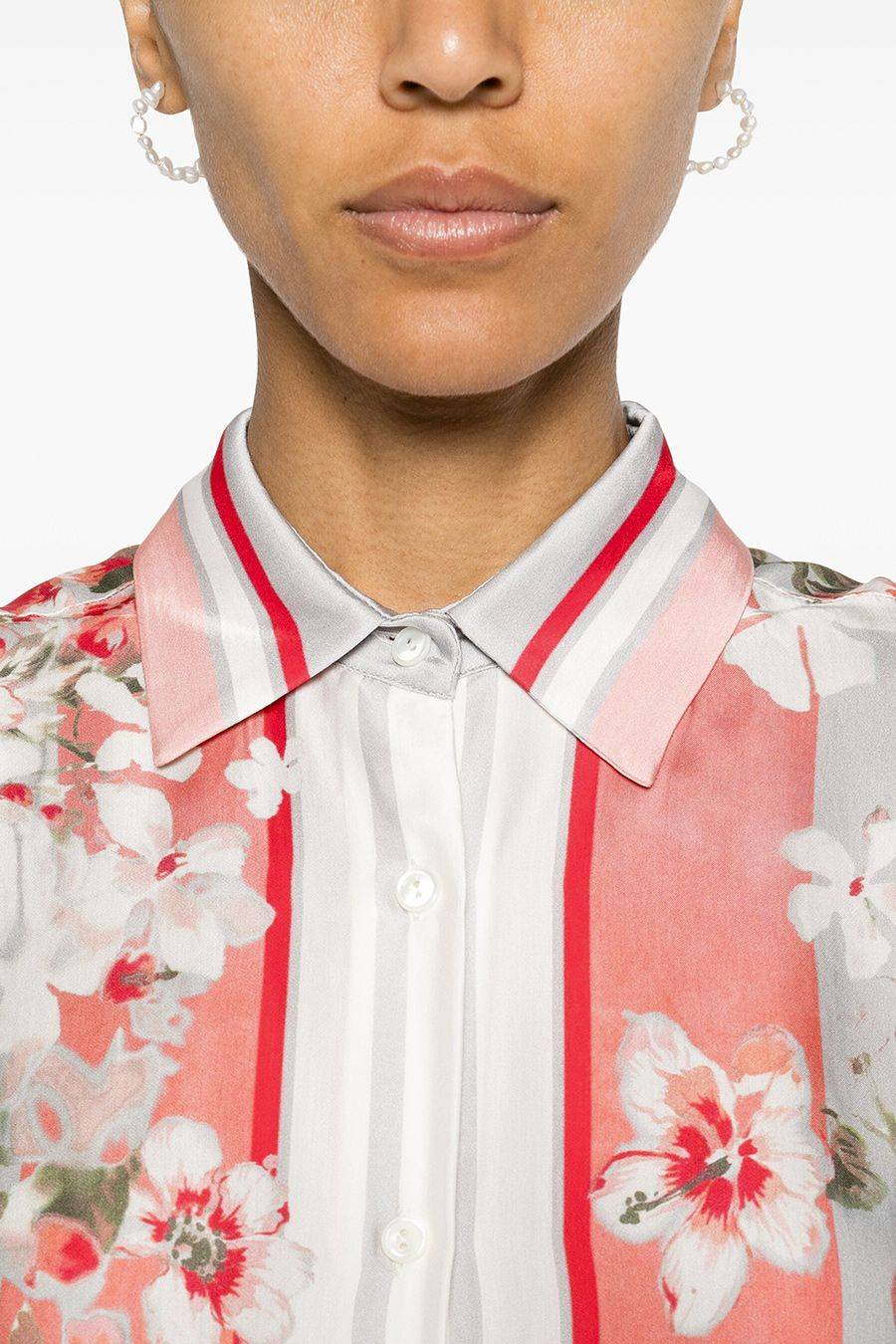 ERMANNO SCERVINO  Camicia Multicolore In Viscosa Da Donna Ermanno Scervino
