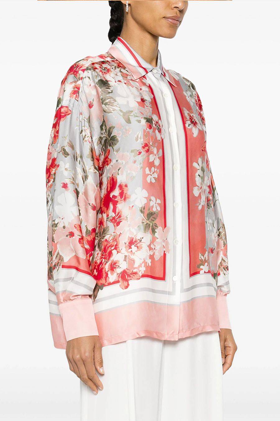 ERMANNO SCERVINO  Camicia Multicolore In Viscosa Da Donna Ermanno Scervino