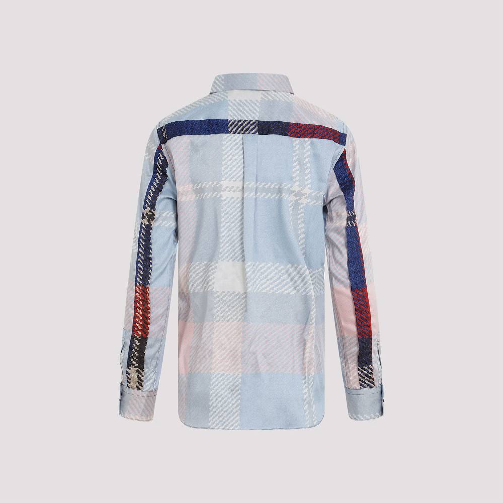 COMME DES GARÇONS  Camicia Tartan Multicolore Comme Des Garçons In Poliestere