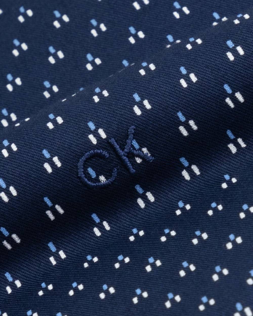 CALVIN KLEIN  Camicia Uomo Calvin Klein Blu In Cotone