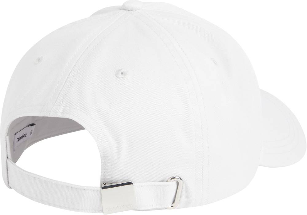 CALVIN KLEIN  Cappello Di Cotone Bianco Uomo Calvin Klein