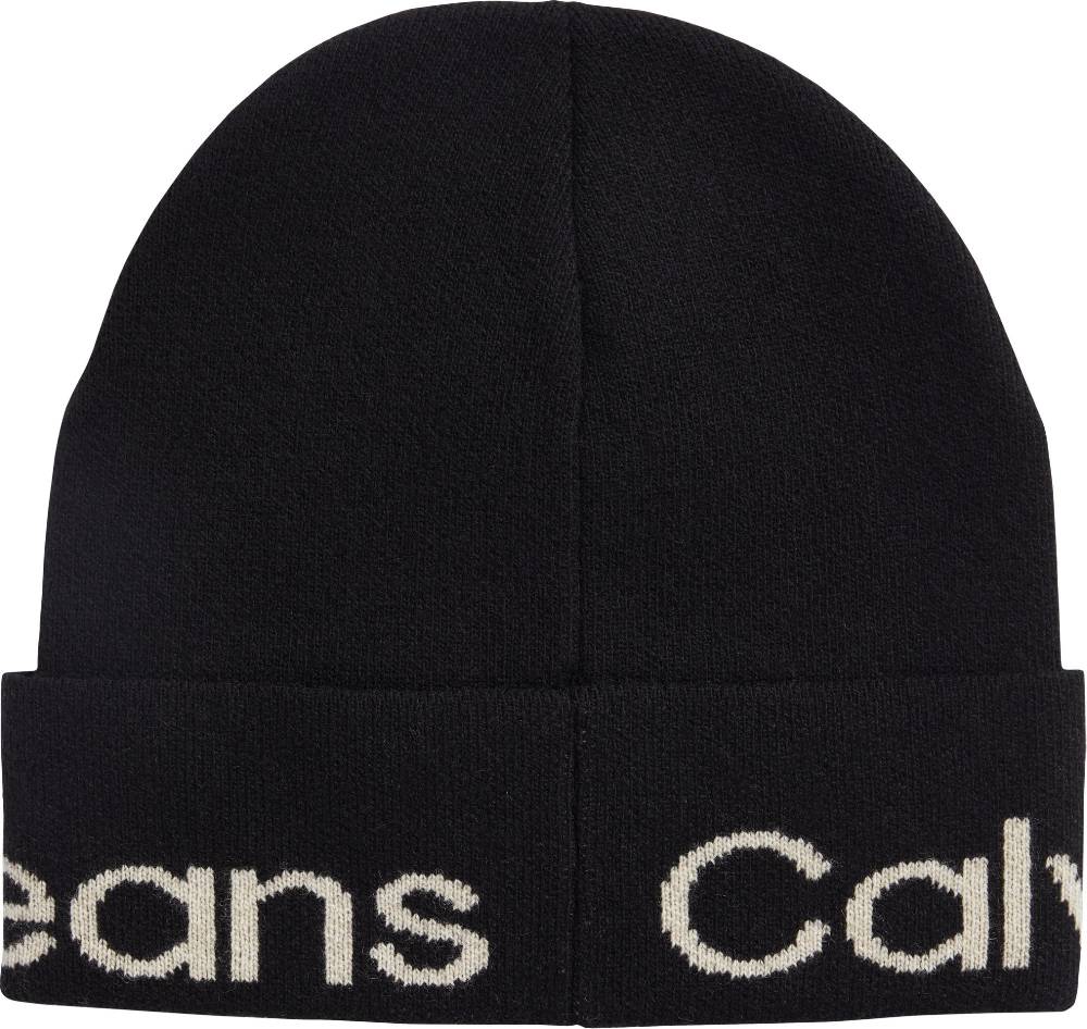 CALVIN KLEIN  Cappello Donna Misto Lana Nero Calvin Klein