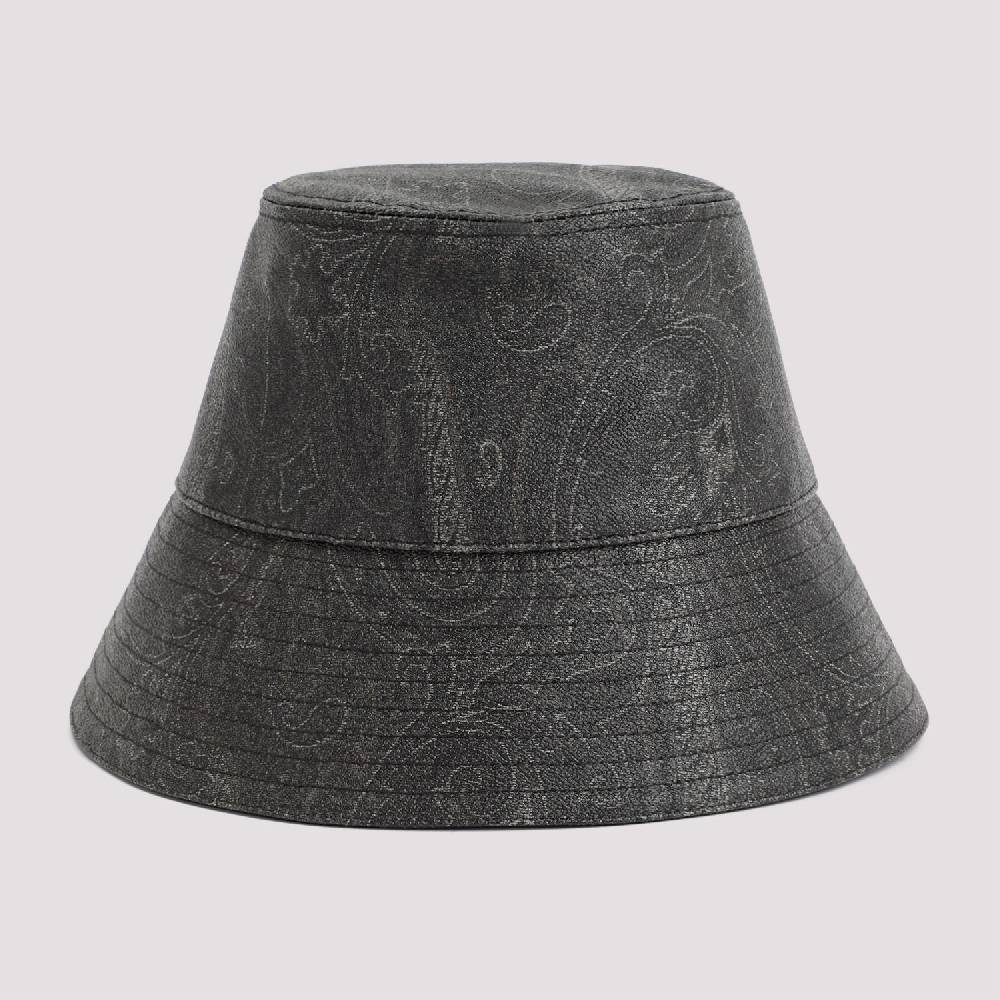 ETRO  Cappello Secchiello ETRO Paisley In Cotone - Nero