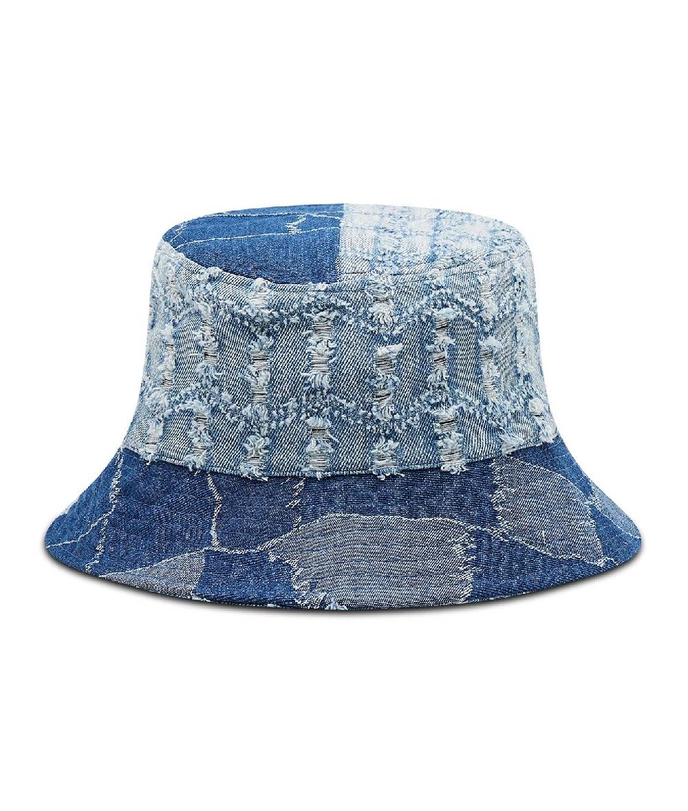 KANGOL  Cappello Secchiello In Denim Blu KANGOL Da Donna