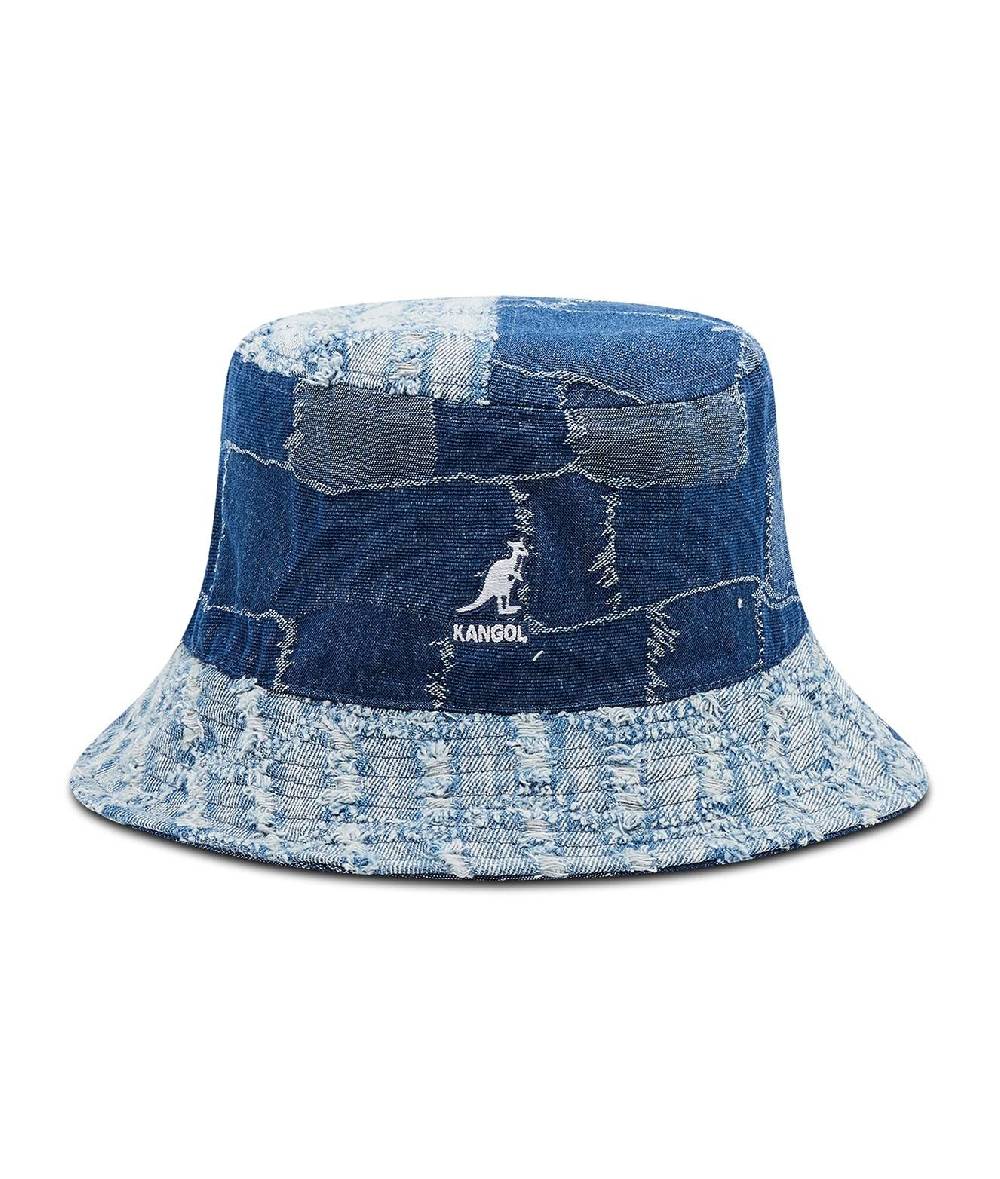 KANGOL  Cappello Secchiello in Denim Blu KANGOL da Donna