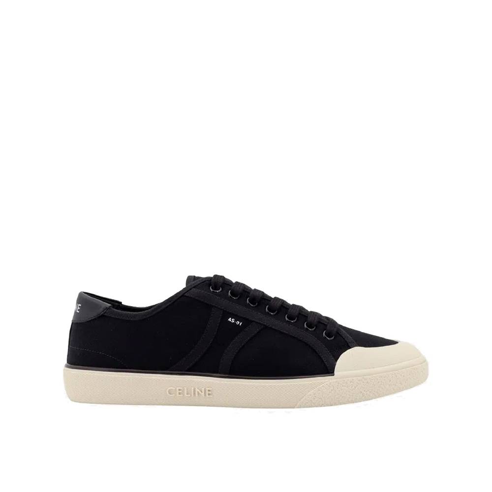 CELINE Sneakers Uomo Celine Alan in Tela Nera CELINE Sneakers Uomo Celine Alan in Tela Nera