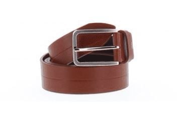 PIQUADRO  Cintura Piquadro Marrone In Pelle Da Uomo - Made In Italy