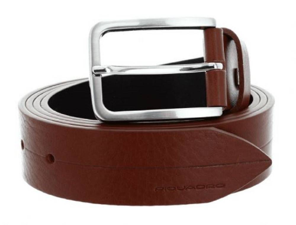 PIQUADRO  Cintura Piquadro Marrone in Pelle da Uomo - Made in Italy