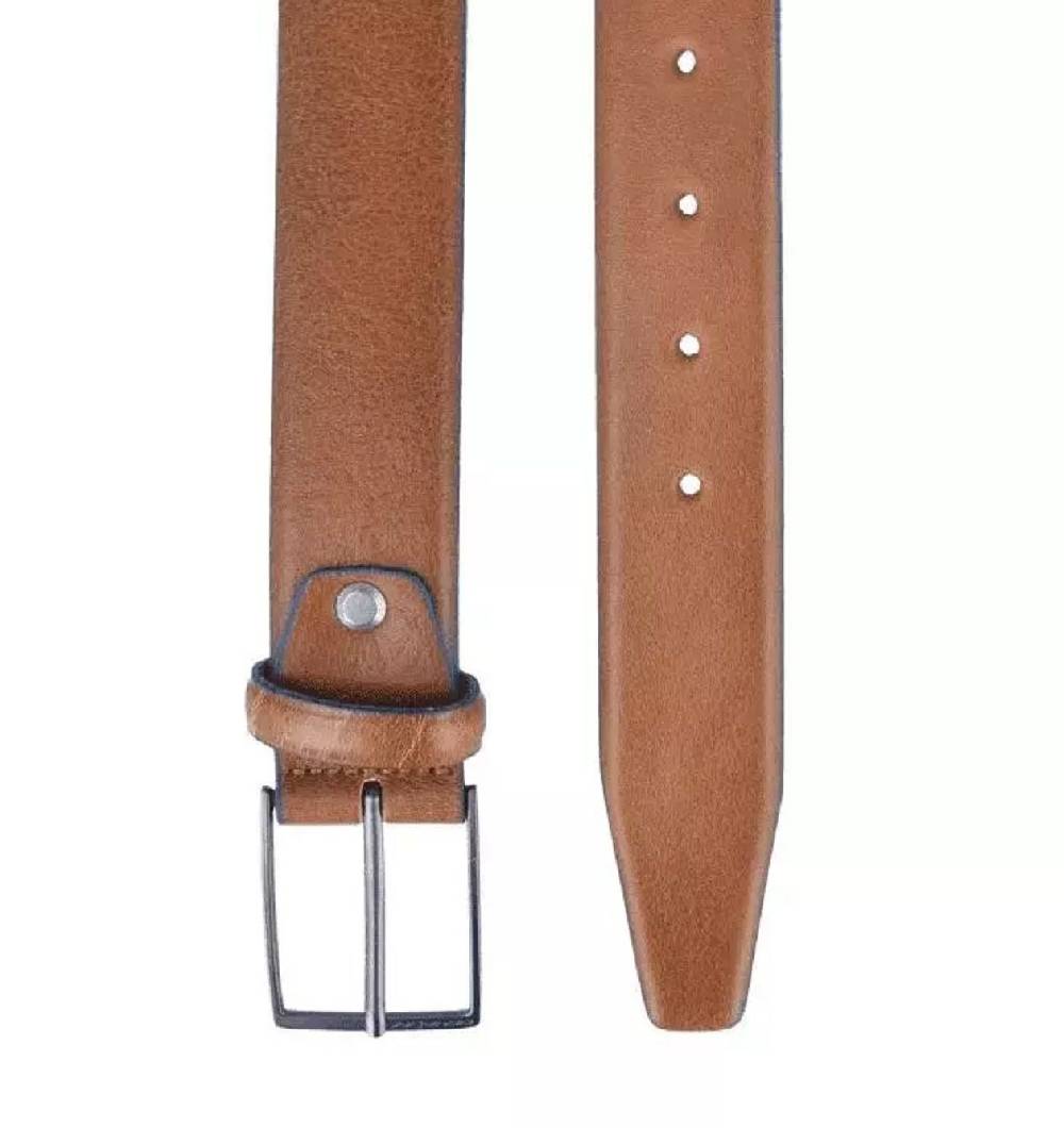 PIQUADRO  Cintura Piquadro Uomo In Pelle Marrone - 100% Pelle Vera