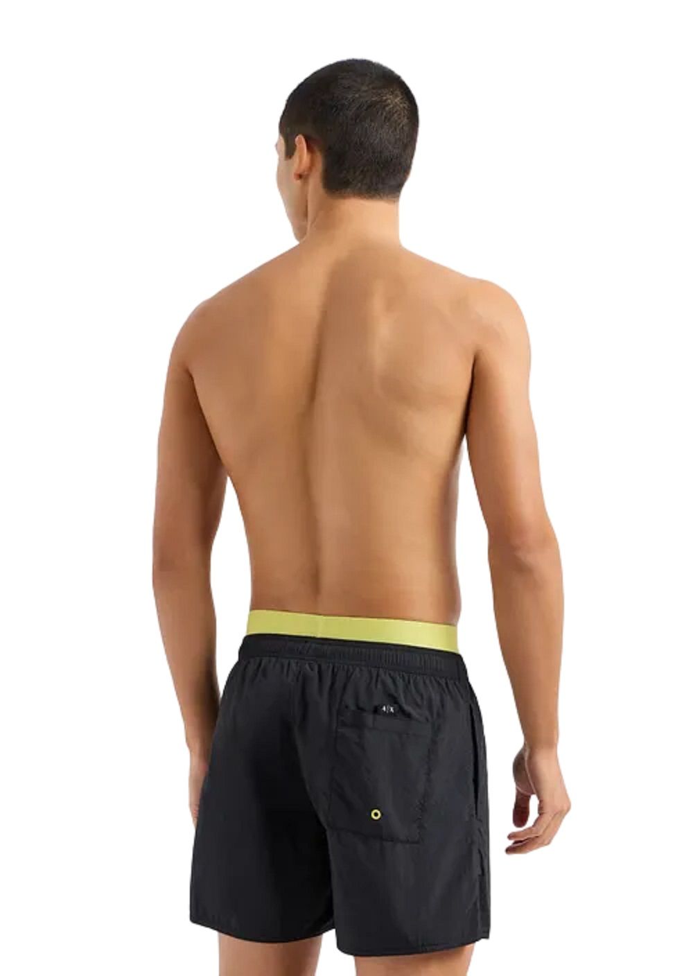 ARMANI EXCHANGE  Costume Da Bagno Nero Uomo Armani Exchange - 100% Poliammide