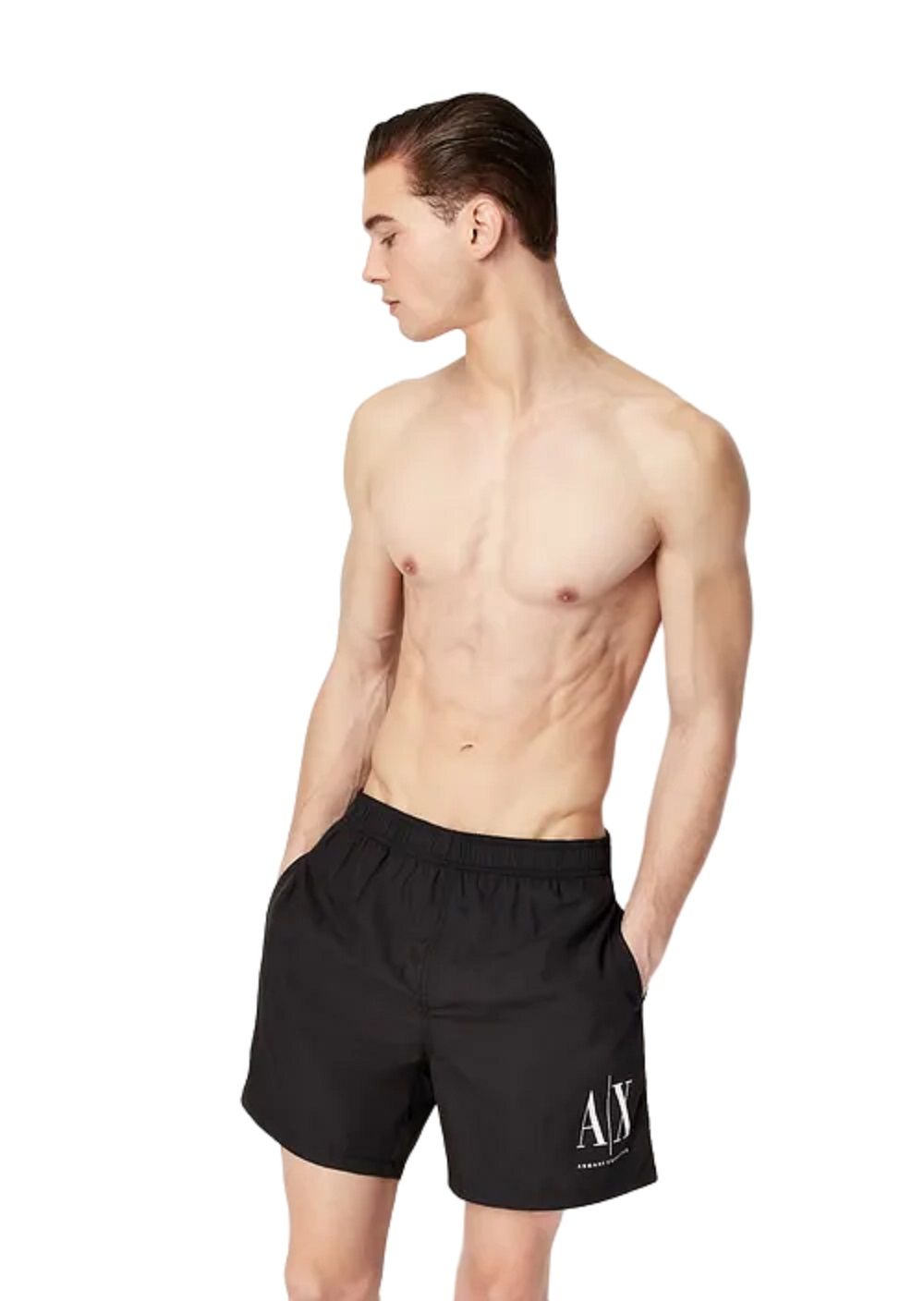 ARMANI EXCHANGE  Costume Da Bagno Nero Uomo Armani Exchange