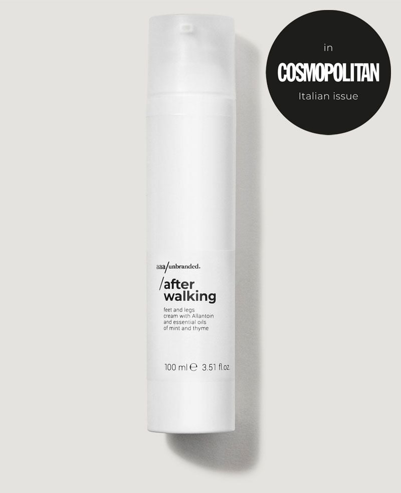 AAA/UNBRANDED  Crema Rinfrescante per Gambe e Piedi Unisex con Oli Essenziali