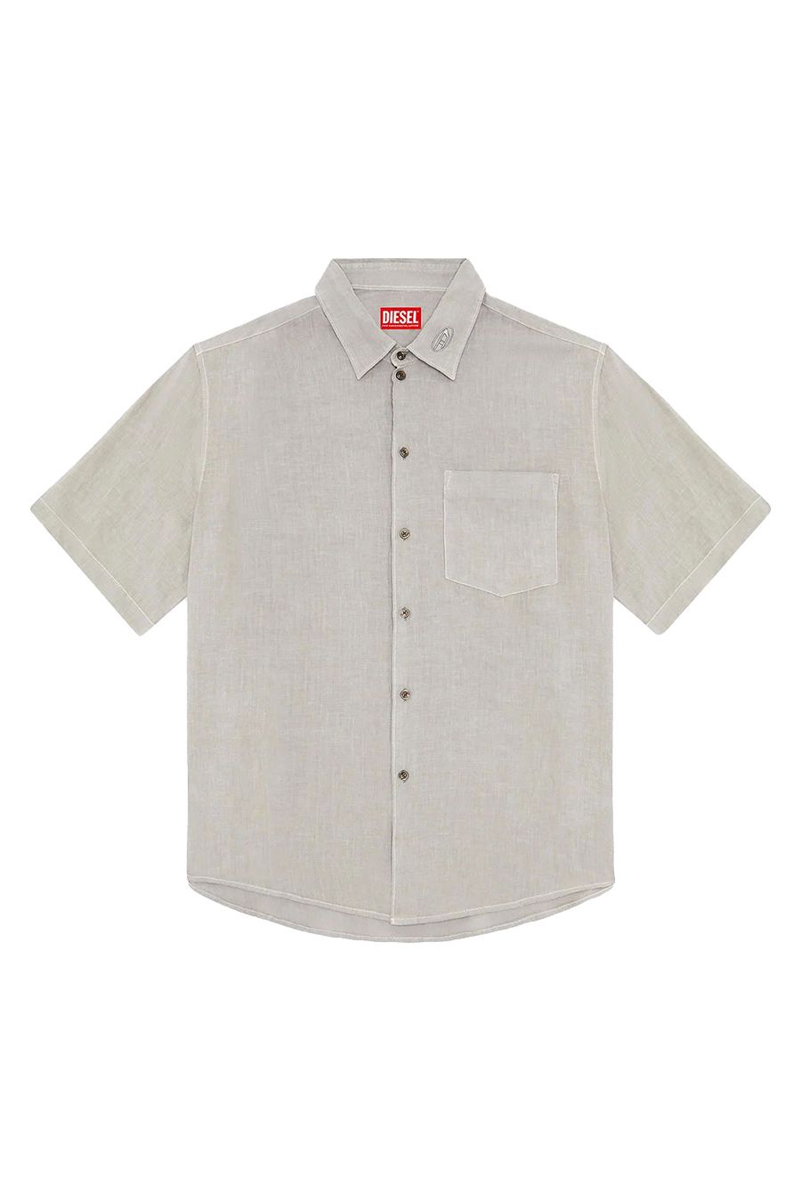 DIESEL  Camicia Uomo Diesel Cotone Bianco A12854