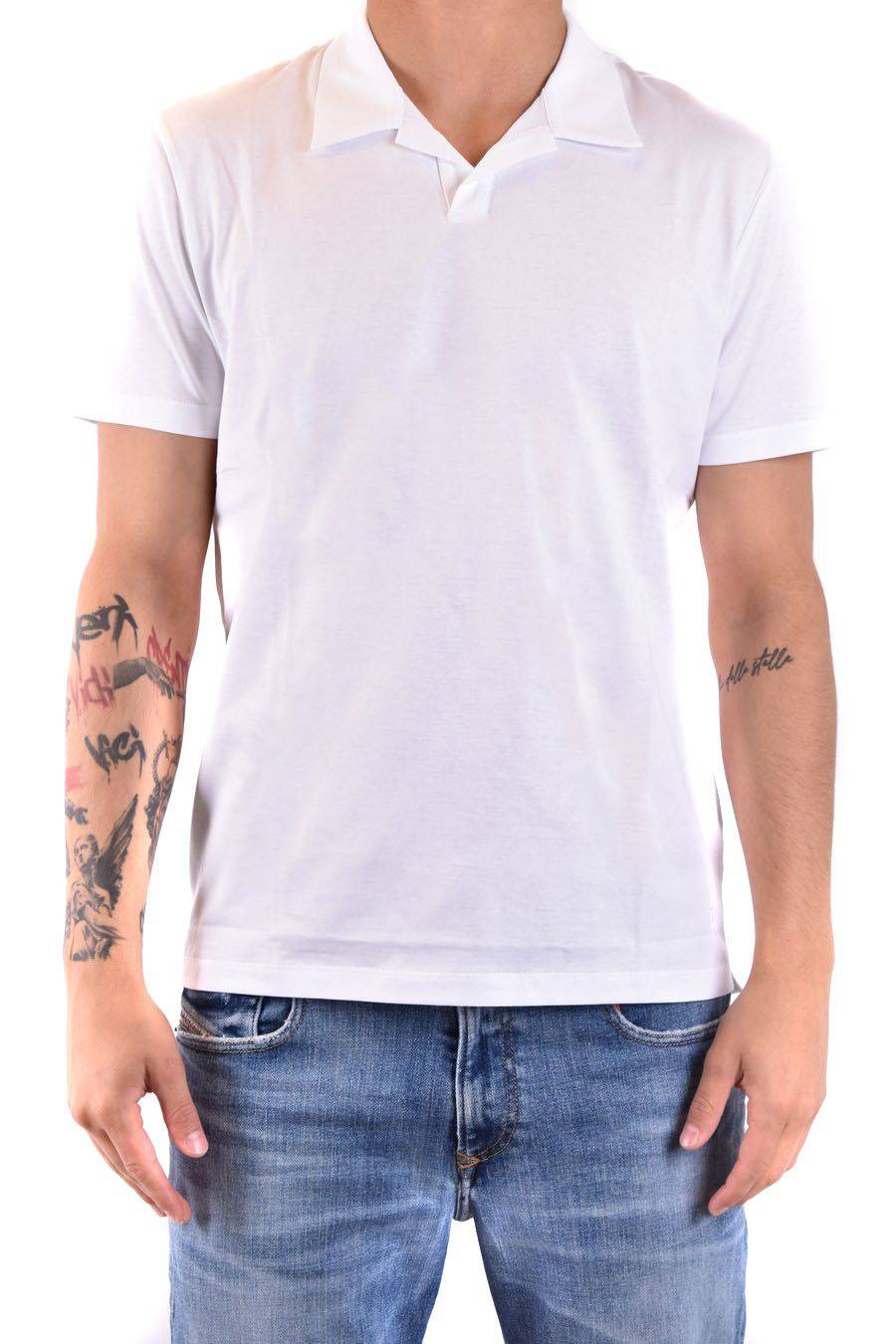 DONDUP  T-Shirt Bianca In Cotone DONDUP Uomo