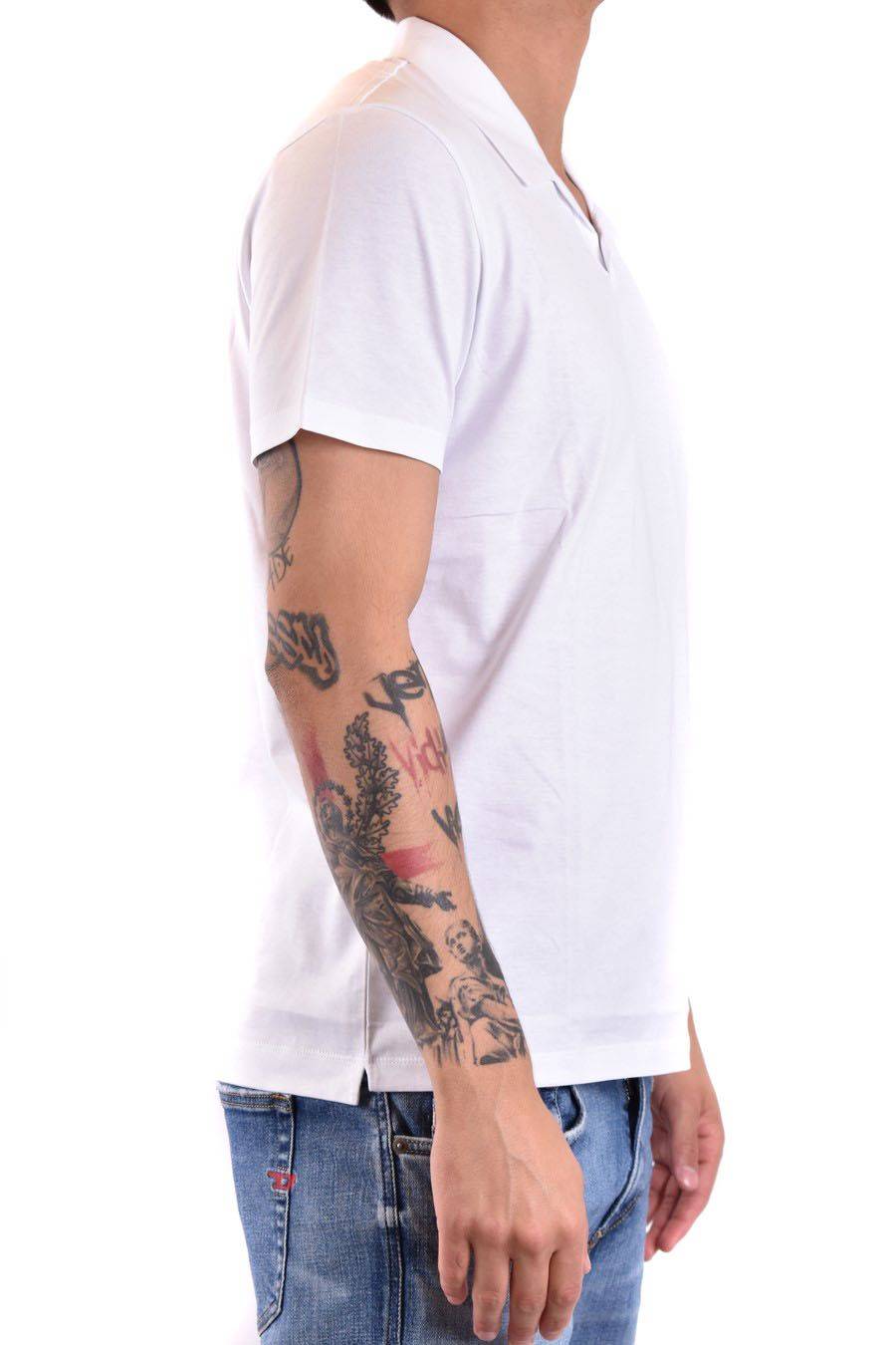 DONDUP  T-Shirt Bianca In Cotone DONDUP Uomo